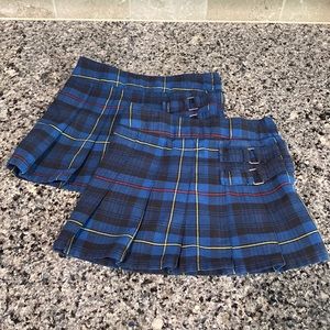 Plaid Uniform Skorts Bundle